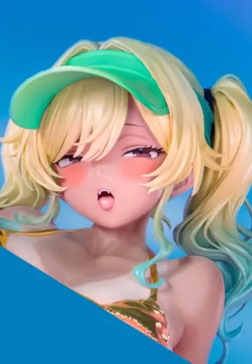 肉感少女 泳装晒痕扶他少女 茉怜 | Hpoi手办维基