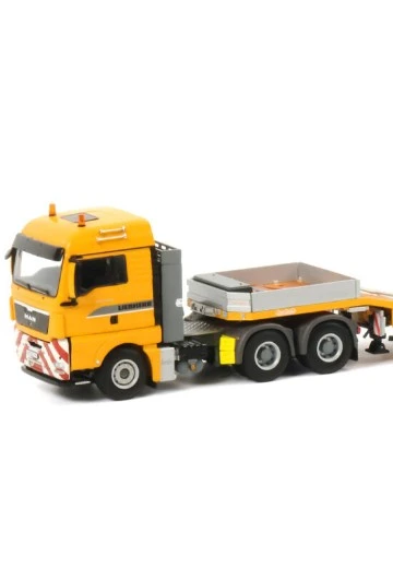 04-1060 man tgx xlx 6x4牵引卡车+利勃海尔4轴低装载半挂拖车 | Hpoi手办维基