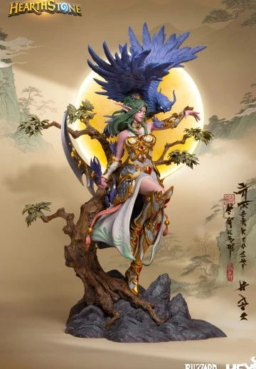 炉石传说 江山如梦·泰兰德 手办封面 - 洛克手办百科