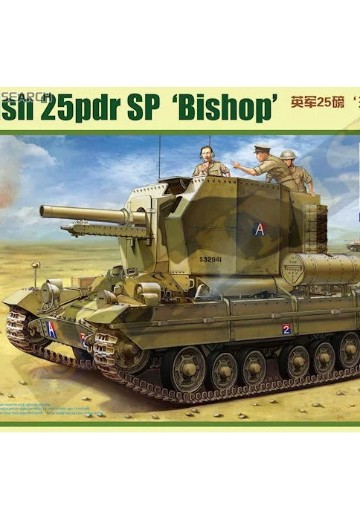 CB35077 1/35 英国25磅自行火炮“主教”