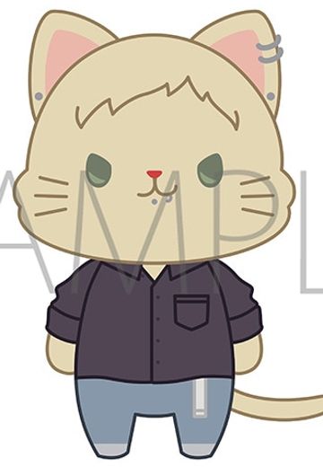 GIVEN 被赠与的未来 剧场版 去海边 withCAT附眼罩毛绒玩偶挂件 梶秋彦