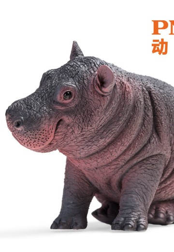 PNSO动物园成长陪伴模型05 河马泡泡
