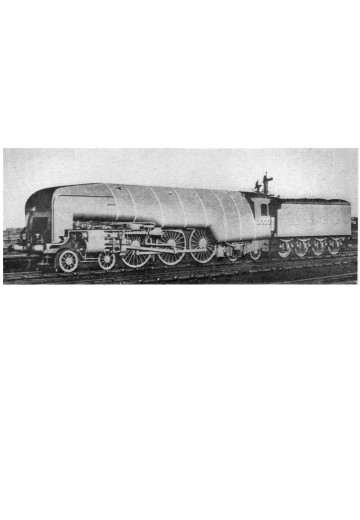 伦敦及东北铁路W1型4-6-4蒸汽机车