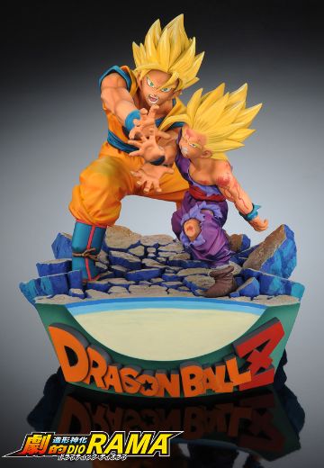龙珠Z 父子龟派气功 造型神化 戏剧DIORAMA