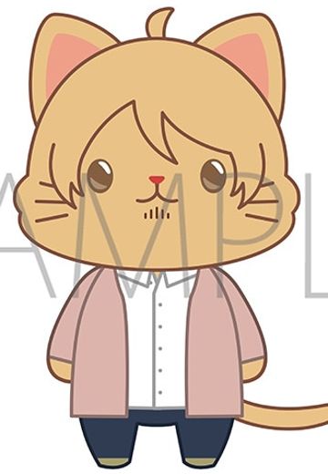 GIVEN 被赠与的未来 剧场版 去海边 withCAT附眼罩毛绒玩偶挂件 中山春树
