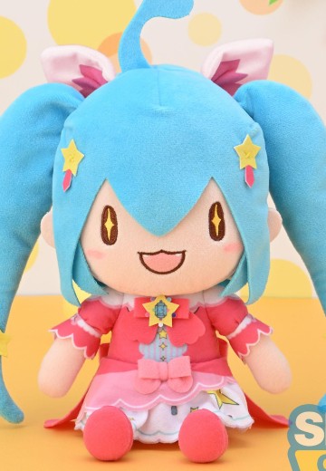 fuwa petit 初音未来：缤纷舞台 毛绒玩偶 奇幻乐园世界的初音未来 Brand New World~