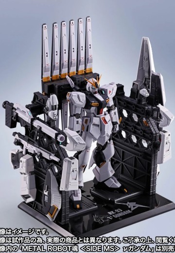 METAL ROBOT魂＜SIDE MS＞ν高达专用 HWS & 展示配件组合 手办封面 - 洛克手办百科