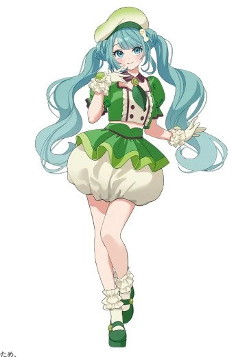 FuRyu赏 初音未来×滋露巧克力 B赏 初音未来 抹茶麻薯 手办封面 - 洛克手办百科