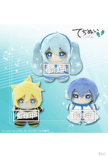 初音未来 嗒啾玩偶 雪未来＆镜音连&KAITO