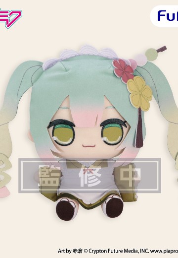 KYURUMARU 初音未来 抹茶芭菲 大号毛绒玩偶