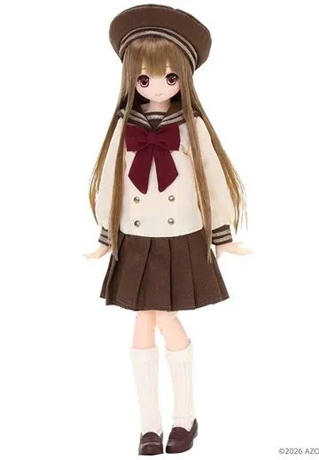 POD011-NSG EX☆CUTE Family 仁奈/甜蜜时光 寄宿学校的冬季准备 ～胡桃棕金发～ （AZONE网上商店限定）