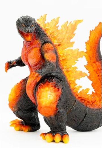 GODZILLA VINYL ART 哥斯拉（1999）燃烧千禧哥斯拉 炼狱-业火-（Frog Tree）