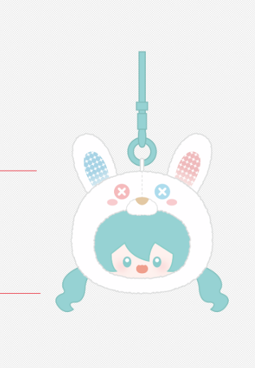 初音未来·未来有你2026演唱会-毛绒零钱包盲盒