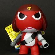 Keroroパーティー -ペコポン征服の巻であります- (4)Giroro伍長（フル装備） ソフビ製フィギュア