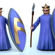 超・漢の魂 天体戦士桑雷德 系列 班普将军 ソフビフィギュア