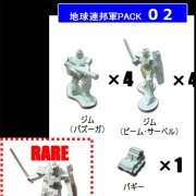 並ベストショー 高达 机の上が一年戦争になる？！ 地球連邦軍PACK 02