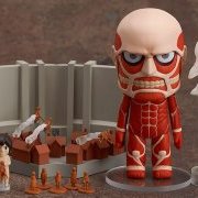 粘土人 #360 进击的巨人 超大型巨人＆进击的Play 套装