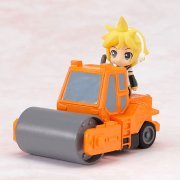 黏土人plus ボーカロイド 激走プルバックカー レン＆ロード罗拉ー(オレンジ) 単品