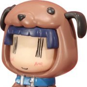 生肖手办 ぽこいぬ/茶 RESI-CARAT