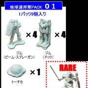 並ベストショー 高达 机の上が一年戦争になる？！ 地球連邦軍PACK 01