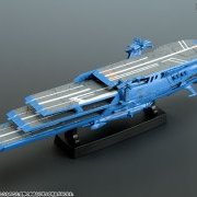 コスモフリートSpecial 宇宙战舰大和号2199 ガイペロン级多层式航宙空母 ＜シュデルグ＞
