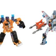 变形金刚 ユナイテッドEXP2 ドーザーMaster vs エアーMaster