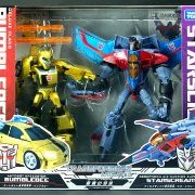 变形金刚 アニメイテッド 音速の対决 バンブルビー VS スタース奶油