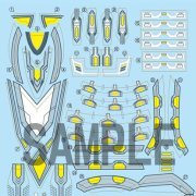 ダン铁球戦机 LBXステッカー14 LBXオー雷吉翁用