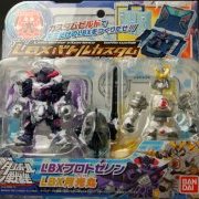 ダン铁球戦机 LBXバトルカスタムFigure Set LBXプロト芝诺＆LBX月光丸