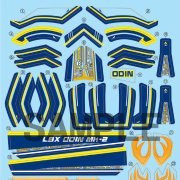 ダン铁球戦机 LBXステッカー15 LBX奥丁Mk-2用