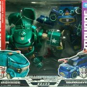 变形金刚 アイアンハイド VS サウンドウェーブ