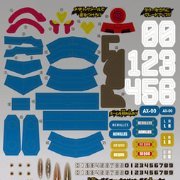 ダン铁球戦机 LBXステッカー(1) LBXアキレス＆LBXデクー用