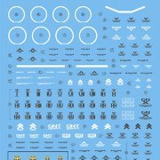 高达 デカール No.80 MG GNX-603T ジンクス用 単品