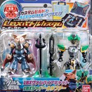 ダン铁球戦机 LBXバトルカスタム Figure Set LBX吸血鬼キャット＆LBXシャドー路西法