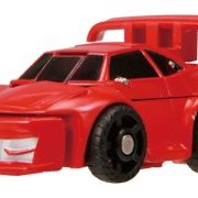变形金刚 ビークール B08 赤のスポーツカー