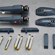 YAMATO超时空要塞系列 1/60 完全変形 VF-1対応スーパーパーツ TV版 単品