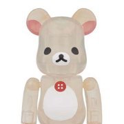 ベアブリック コリラックマ クリアカラーVer.