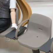 铁道小物系列 EK-09 新型车站座椅(米色)