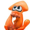 amiibo 斯普拉遁 墨灵 乌贼 橙色