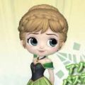 Q Posket アナと雪の女王 アナ Coronation Style Sort B 