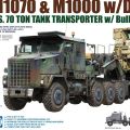 5002 1/72 M1070＆M1000 70吨 坦克运输车＆D9R推土机