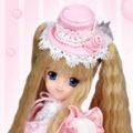 AZONEOriginalDoll Sweet heart Drops Babypink 