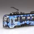 雪初音未来电车 2012年模型 札幌市交通局3300型电车 札幌计时台套装