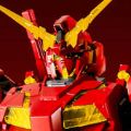 PG 机动战士高达UC RX-0独角兽高达+武装战甲DE 中国红Ver.