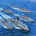 1/3000 军舰收集系列 No.36 日本 海上自卫队 第3护卫队群(1998年)