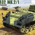 1/35 英国 FV432 履带式装甲人员输送车 MK.2/1 APC 全内饰 
