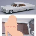 1/24 1966 美国 C型轿车 ＆金发女郎 手办 