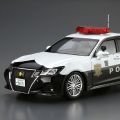 The Model Car No.110 1/24 丰田 GRS214 Crown Patrol Car for Traffic Control '16 