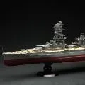 舰船模型系列 旧日本海军战列舰 山城 昭和18年（1943年）