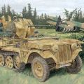 1/35 WW.II 德国军 1t半运输车 Sd.Kfz. 搭载10/5 20mm防空炮
